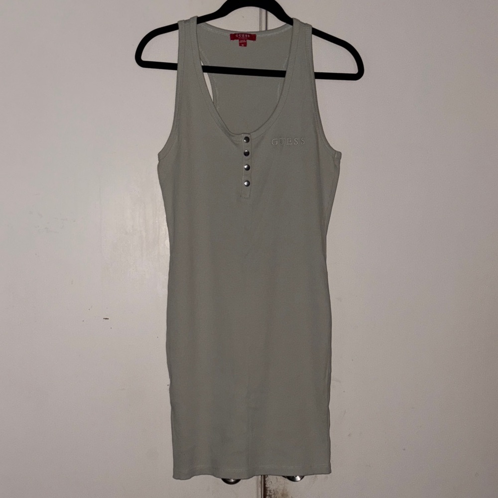 Guess Gray Midi Dress
